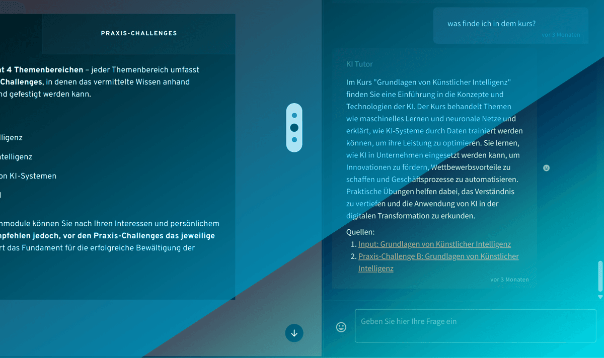 Was den KI Tutor von courseticket besonders macht Was den KI Tutor von courseticket besonders macht
