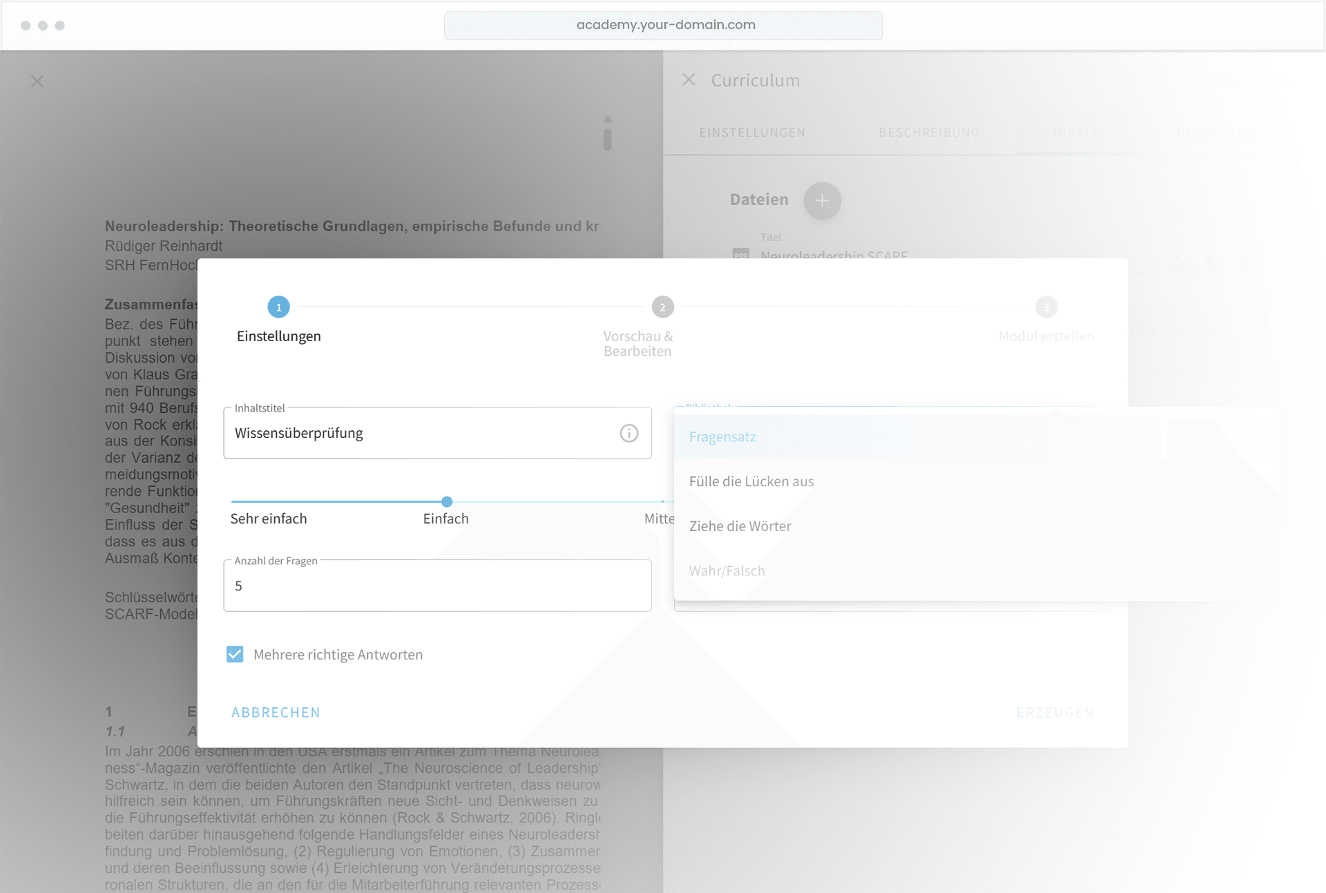 Learning Content Learning Content